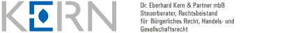 Logo Kanzlei Dr. Eberhard Kern & Partner mbB - 